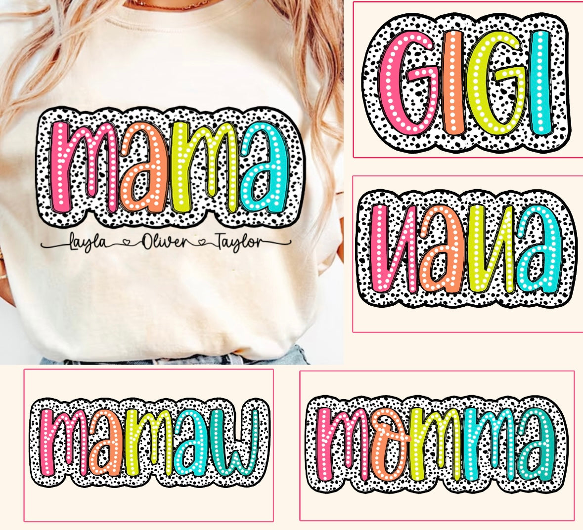 Dalmatian Custom Mother's Day