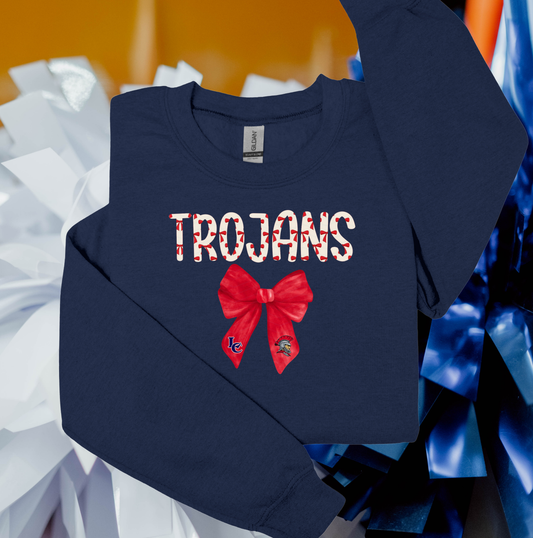 Kids Trojans Bow Shirt Special